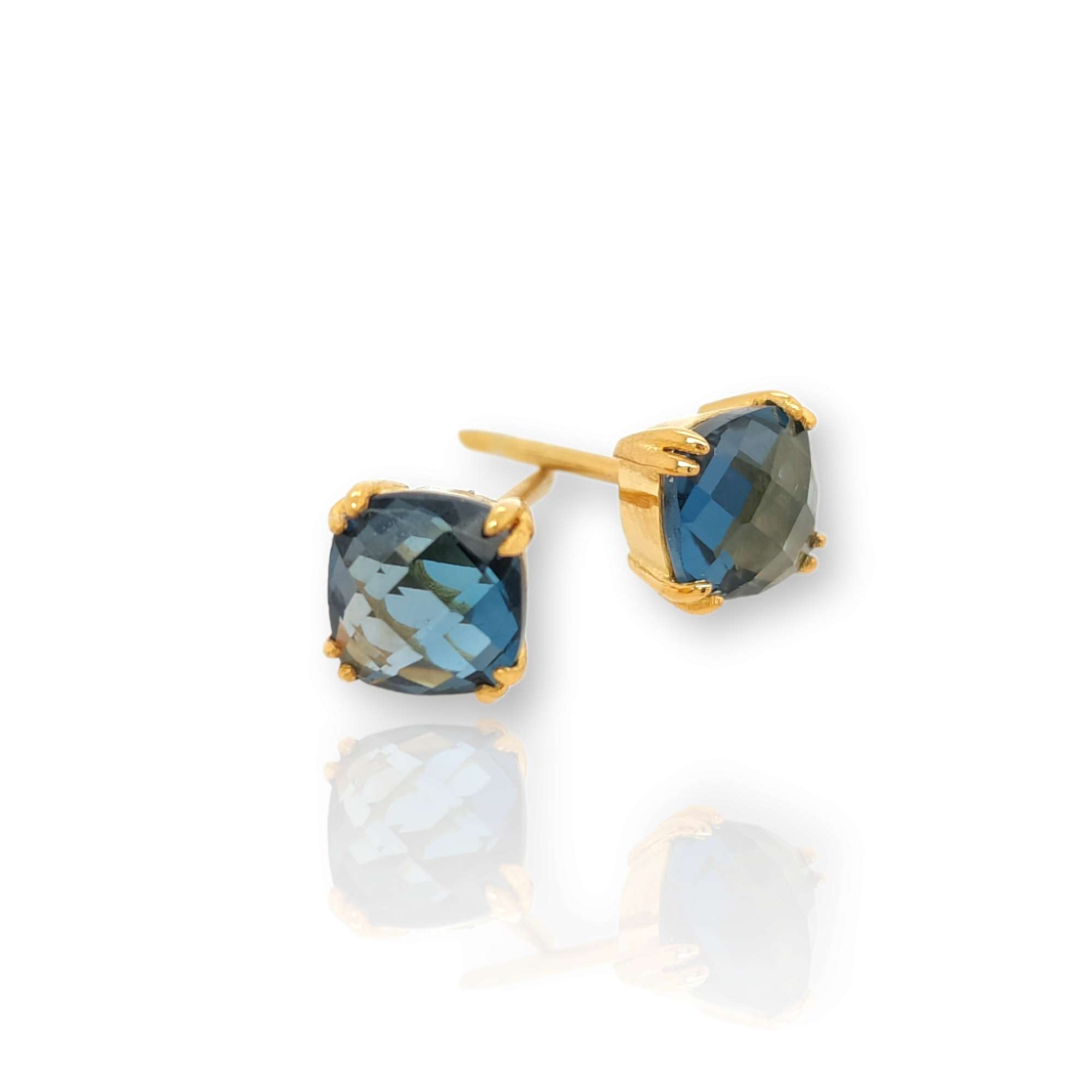 Σκουλαρίκια London Blue Topaz