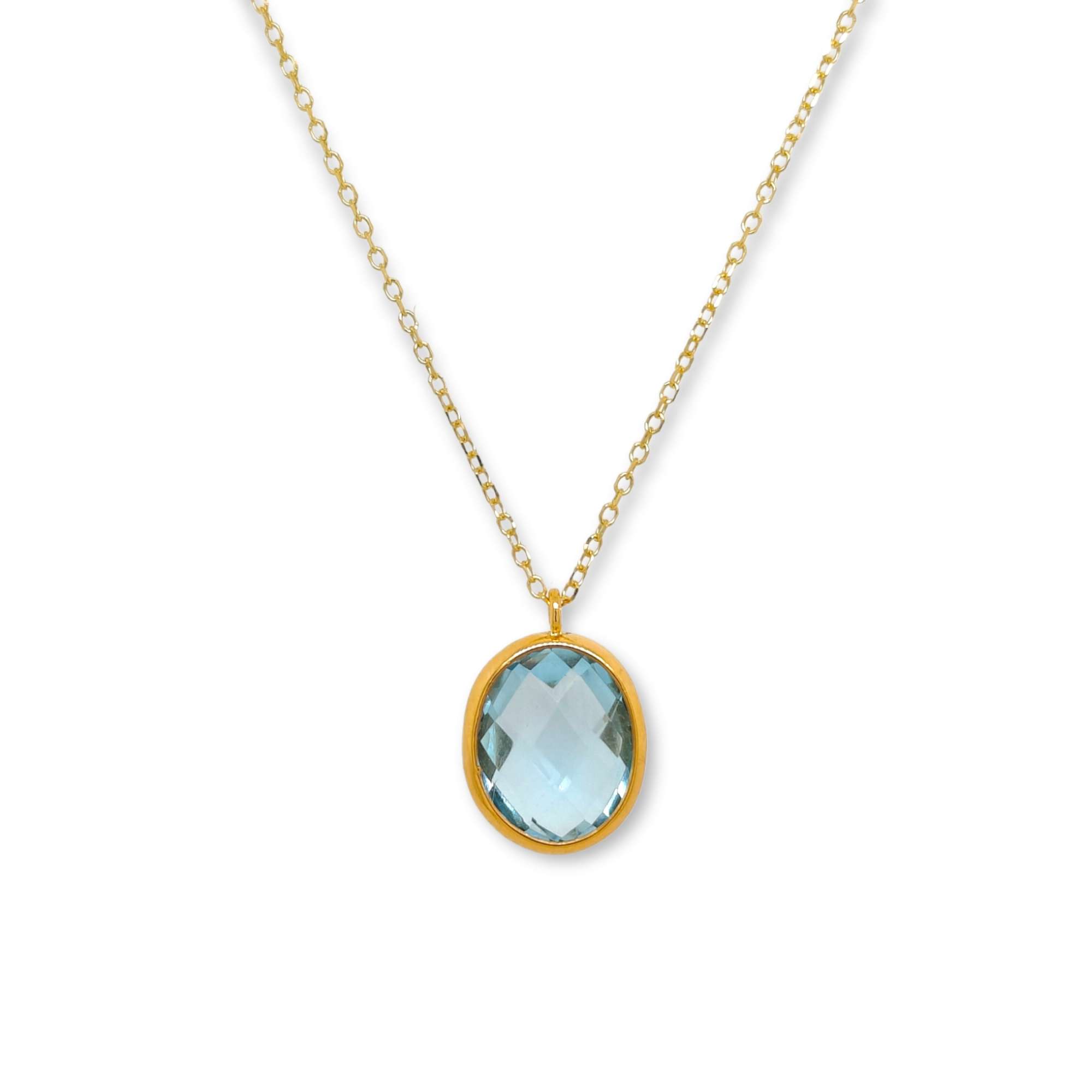 Κρεμαστό Sky Blue Topaz